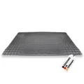 alca® Kofferraummatte Gummi 120x80cm schwarz