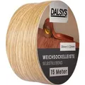 Dalsys Weichsockelleiste Selbstklebend 15m Eiche Fußbodenleiste