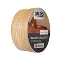 Dalsys Weichsockelleiste selbstklebend Eiche 15m Klebeleiste, Abschlussleiste für Fugen in Wohnbereich, Küche, Bad, aus PVC Kunststoff