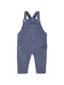 VERTBAUDET Latzhose aus Segeltuch, für Babys, Indigo, 24 m (86 cm)