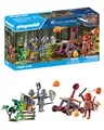 PLAYMOBIL | Novelmore | Duell zwischen Novelmore-Rittern und Burnham Raiders | Spielzeug für Kinder ab 4 Jahren | 71485