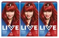 Schwarzkopf Live 3x Hair Dye, 035 Real Red