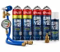 Paket R1234yf Ersatzgas 3in1 Auto Klimaanlage Kältemittel Klima, Öl, Dichtmittel