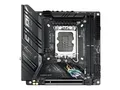 ASUS ROG STRIX B660-I GAMING WIFI - Motherboard - Mini-ITX - LGA1700-Sockel - B660 Chipsatz - USB-C Gen2, USB-C Gen1, USB 3.2 Gen 1, USB-C Gen 2x2 - 2.5 Gigabit LAN, Wi-Fi, Bluetooth - Onboard-Grafik (CPU erforderlich)