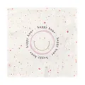 Grafik-Werkstatt Servietten mit Spruch | 20 Stück | 12,5 x 12,5 cm | bunt | happy hour, Mittel, 61778