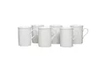 Ritzenhoff & Breker Becher Bianco Kaffeebecher 300 ml 6er Set, 6-tlg., Porzellan