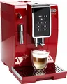 DE'LONGHI Kaffeevollautomat "Dinamica ECAM358.15.B - Long Coffee Funktion für Filterkaffee, schwarz", rot
