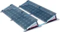 FlatFlex – Flachdach-Aufständerung Set 2×2 PV-Module hintereinander
