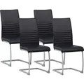 Albatros Freischwinger MURANO 4er Set Schwarz