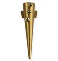 Eleganter Hochzeitsanstecker Mattgold mit Magnet, Universal Reversschmuck für