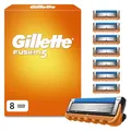 Gillette Fusion 5 Rasierklingen, 8 Ersatzklingen für Nassrasierer Herren mit 5-fach Klinge