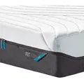 Tempur Matratze Pro® Coolquilt, Anthrazit, Weiß, Textil, Füllung: Viskoelastischer Kern, rechteckig, 90x200 cm, Härtegradauswahl, Über- und Sondergrößen erhältlich, Bezug abnehmbar/waschbar, für Hausstauballergiker geeignet, verstellbare Lattenroste alternative Größen rundum abnehmbar, Schlafzimmer, Matratzen Shop, Matratzen, Viscoschaummatratze