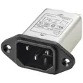 TRU COMPONENTS TC-10101412  Netzfilter mit Kaltgerätebuchse 250 V/AC 6 A 0.8 ...