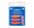 Stroft Kunstköder Stroft Predator P-6 Gummifisch 6cm 3 Stück, (3-St)