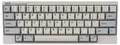 HHKB Classic Tastatur PD-KB401W, Gedruckte Tastenkappen, Professionelle Mechanische 60% Tastatur, USB-C (Weiß)
