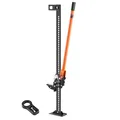 VEVOR Farm Wagenheber (1225 mm hoch) Offroad High Lift Farm Jack (3,18 t belastbar) Offroad-Nutzwagenheber, Stoßstangenheber Hochleistungshebebühnen mit 130,1–1079,5 mm Hubbereich für Traktor LKW