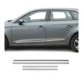 Türschutz Seitentürleiste Türleiste für Hyundai i10 2013-2019 Edelstahl 4tlg