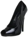 Devious DOMINA-212 Damen Pumps, Schwarz (Blk pat), EU 42 (UK 9) (US 12)