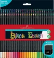 1-24x FABER-CASTELL Dreikant-Buntstifte Black Edition, 50er Etui BIS 32% RABATT