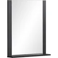Schildmeyer Wandspiegel Janne 153029, rechteckig, schwarzer Rahmen, (B/H) 59,6 x 71,1cm