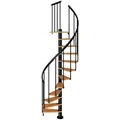 DOLLE Spindeltreppe "Calgary", bis 280,5 cm Raumhöhe - grau