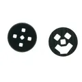 Samsung Galaxy Watch SM-R800 Back cover Scheibe Glas + Kleber schwarz