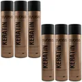 Syoss Professional Keratin Haarspray 6 x 400 ml 48H extra starker Halt Stufe 4