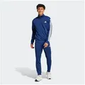 adidas Sportswear Trainingsanzug DAYREADY (2-tlg), für Laufen und sportliche Aktivitäten, zweiteiliges Set blau XL (56/58)