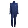 adidas Herren SPORTSWEAR BASIC 3 STRIPES TRICOT TRACKSUIT, Dark Blue, XL