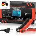 Autobatterieladegerät 8A 12V 24V intelligent mit Temperaturkomp