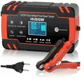 Autobatterieladegerät 8A 12V 24V intelligent mit Temperaturkomp