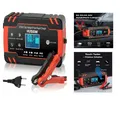 Autobatterieladegerät 8A 12V 24V intelligent mit Temperaturkomp