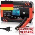 Autobatterie Ladegerät 12V 24V intelligent Erhaltungsladung Temperatur