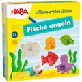 Haba Lernspiel Meine ersten Spiele - Fische angeln, ab 2 Jahre, 1-4 Spieler, Farben lernen