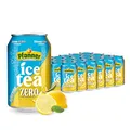 Pfanner Eistee Lemon Zero - Sparkling Dose im Vorratspack – Zuckerfreier und kohlensäurehaltiger IceTea mit Zitronengeschmack - ohne Zucker (24 x 0,33 l)