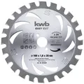 kwb 584538 Hartmetall Kreissägeblatt 160 x 20 x 1.2 mm Zähneanzahl: 24 1 St.