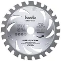 Kwb 584538 Hartmetall Kreissägeblatt 160 x 20 x 1.2mm Zähneanzahl: 24 1St.