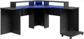 FORTE Gamingtisch Tezaur, mit RGB-Beleuchtung, Breite 160 cm