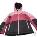 killtec Mädchen Skijacke/Funktionsjacke 140 mit Kapuze und Schneefang KSW 196 GR