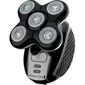 Remington Elektrorasierer Ultimate RX5, XR1500, Glatzen-Rasierer, Wet & Dry, mit Trimmer