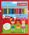 Stabilo Farbstifte - Inklusive Neonfarben - 1924/77-01 - Geldbörse Von 24