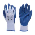 Latex Bauarbeiterhandschuhe Größe L 10 Handschuhe Arbeitshandschuhe Bauarbeiter