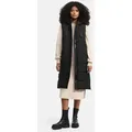 Marikoo Steppweste Narikaa mit weichem Teddyfell schwarz XL (42)