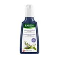 RAUSCH Silberglanz-Shampoo mit Salbei 200 ml – neutralisiert den Gelbstich bei blondem oder grauem Haar – veganes Shampoo ohne Silikone, hergestellt in der Schweiz mit Salbeiöl und Salbei-Extrakt.