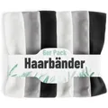 greate 6er Pack Haarbänder - Stirnbänder Schweißbänder Schweißband Haarband