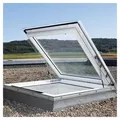 VELUX Flachdachfenster Basis-Element CXP 0473Q Kunststoff Manuell, 120x120 cm