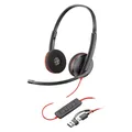 Plantronics Blackwire 3220 + USB-C/A Adapter (Kabelgebunden, USB-C) (8X228AA)