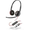 POLY Black Week % | Blackwire 3220 Stereo Headset USB-C-Anschluss incl. USB-Adapter