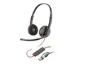 HP Poly Blackwire 3220 - Headset - On Ear - USB-C/A