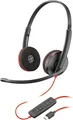 Poly Headset Blackwire C3220 Stereo USB-C/A 8X228AA